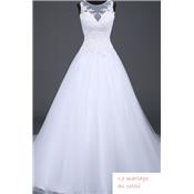 Destockage Robe de mariée Stéphany T 40 blanche 