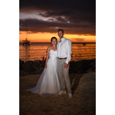 Mélissa et Adrien, le 10/06/2024 à l’île Maurice