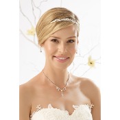 Parure de marie strass Bianco Evento N20