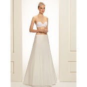 Jupon de mari�e sans cerceau tulle Ivoire T 36 � 44