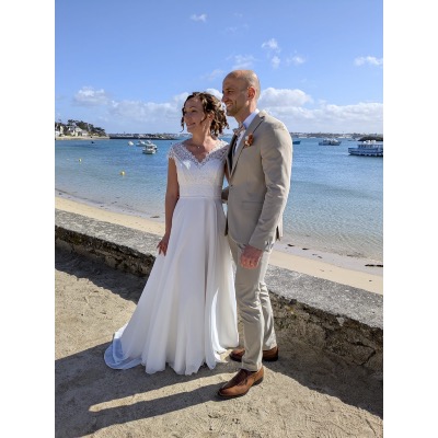 Virginie et Maxime le 28/03/2025 à l’île de Batz