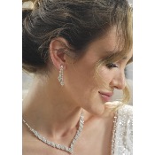 Parure de mariée en strass Bajabella