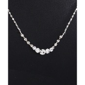 Parure de mariage Simplicity strass collier et boucles d’oreilles