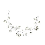 Fil souple pour coiffure de mariage forme feuilles