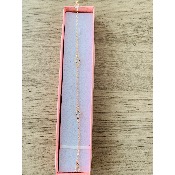 Collier de dos Roma Fantaisie avec 4 strass dans le dos