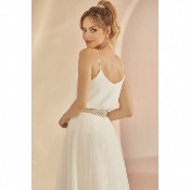 Achat en ligne, Jupe de mariée Ravenna T 36 à 44 ivoire, Bianco Evento