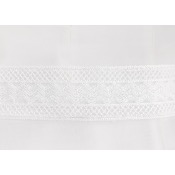 Ceinture de mariée en dentelle PA162, Bianco Evento