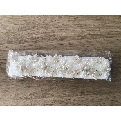 Ceinture de mariée fleurs, strass et satin