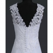 Destockage Robe de mariée Romane T 42, 44, 48 blanche 